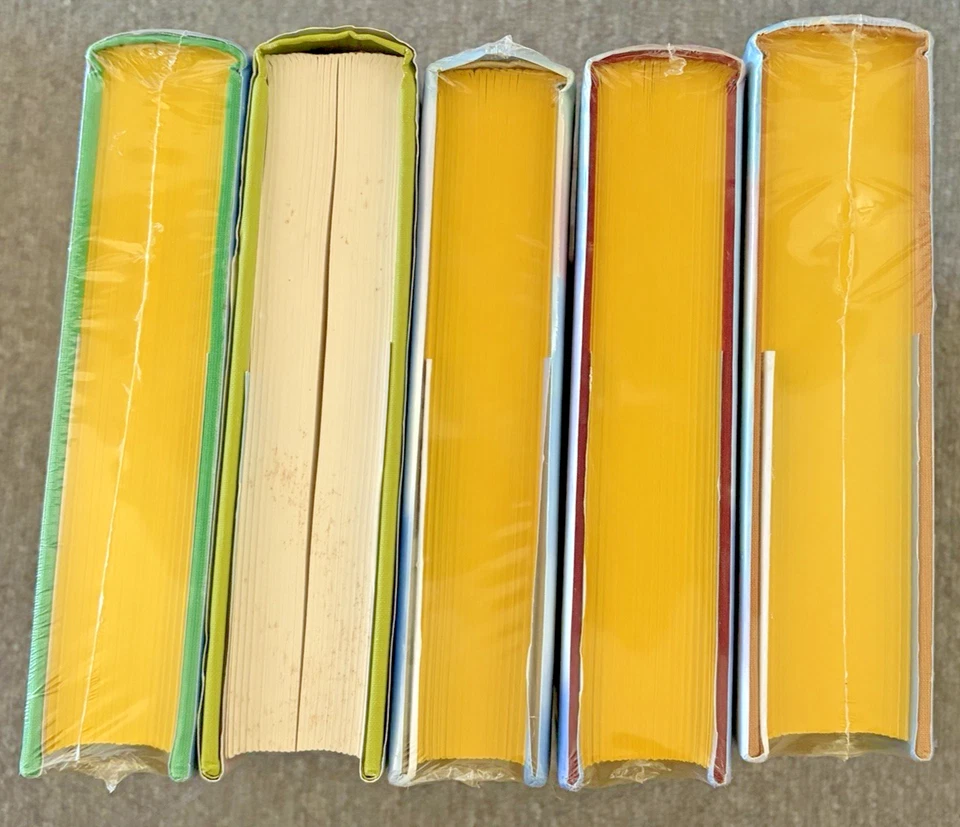 Wizard of Oz Baum 5 Volumes Hardcover Color DJ Illust. Fine Heirloom Editions - Image 4 of 4