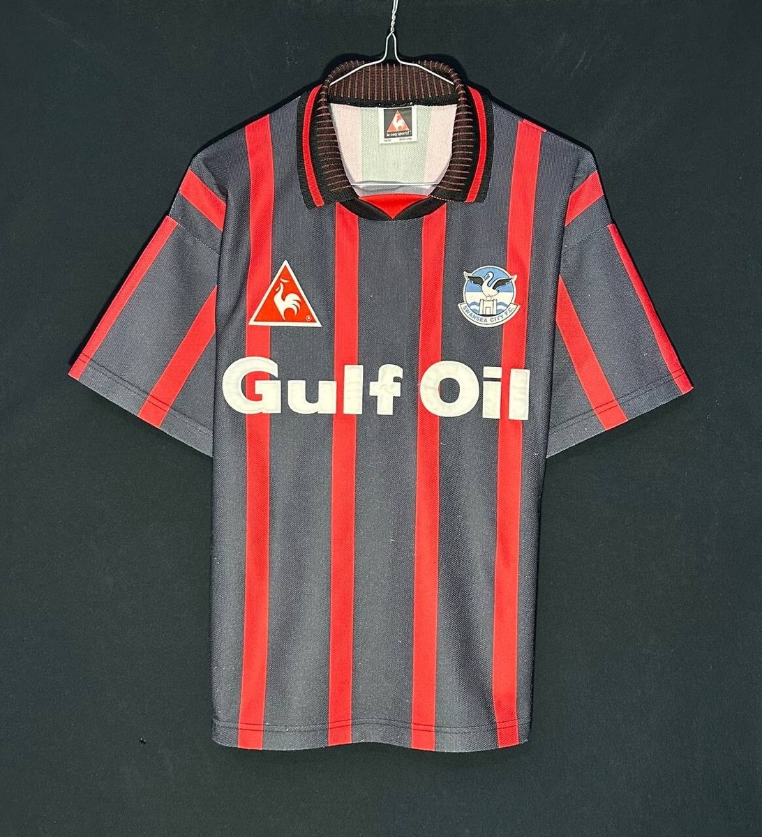 Swansea City fc away 1995 - 1996 le coq sportif football shirt