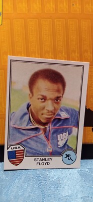 #4 STANLEY FLOYD USA EUROFOOTBALL 82 SPORT SUPERSTARS PANINI