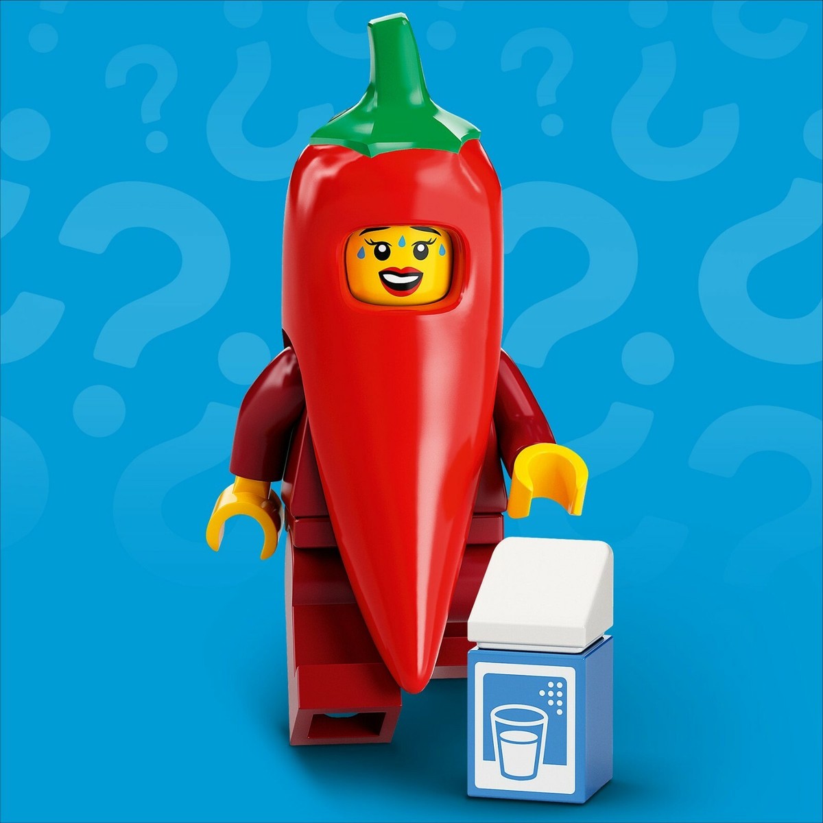 その他 chilli LEGO Chili Costume Fan Collectible Minifigure Series 22 CMF