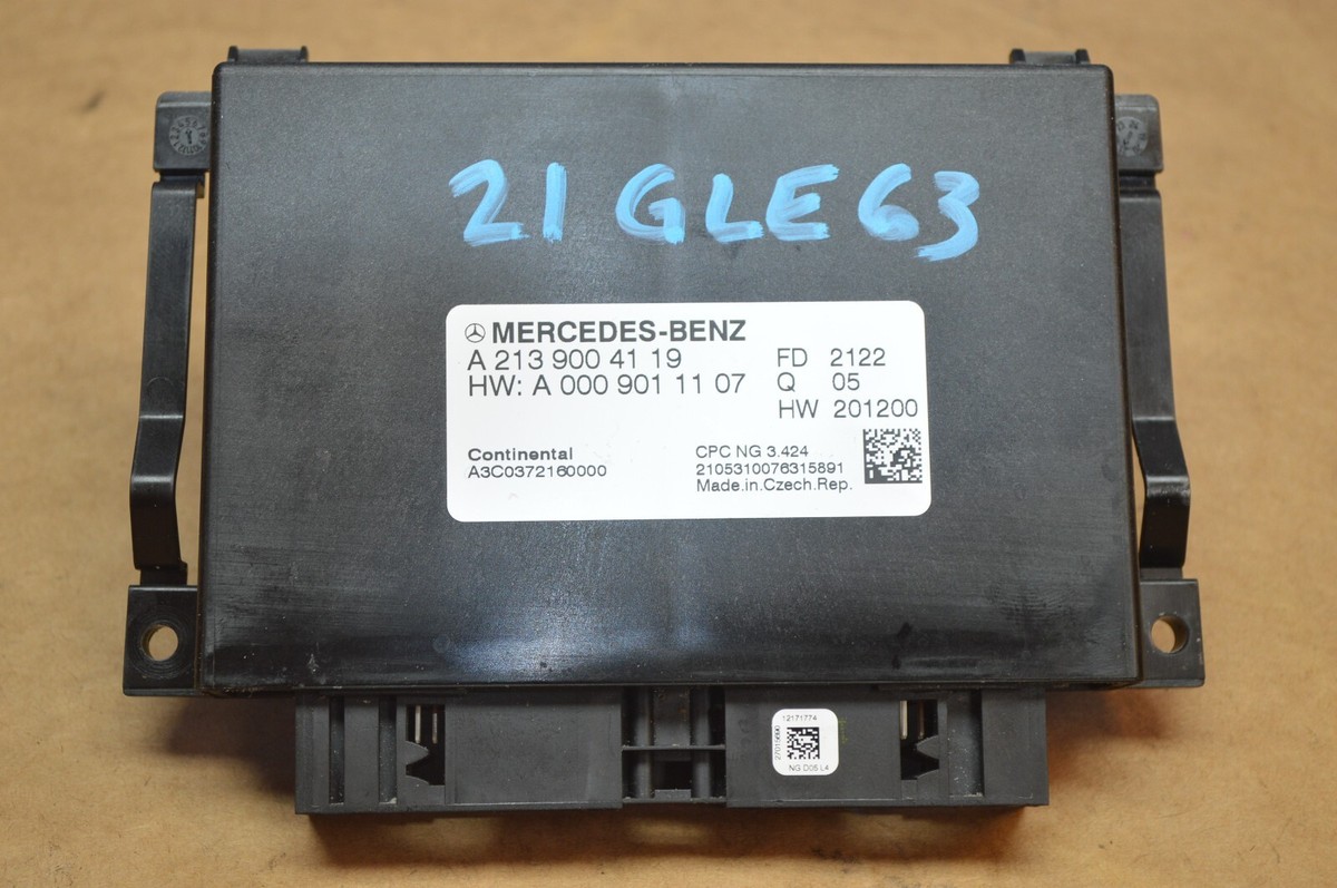 2021 W167 MERCEDES BENZ GLE63 AMG DRIVETRAIN CONTROL MODULE UNIT