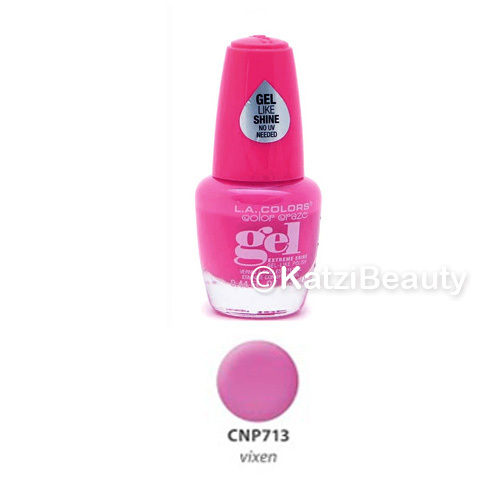 LA COLORS COLOR CRAZE EXTREME SHINE GEL NAIL POLISH-(buy 3+, Free U.S Shipping) - Picture 16 of 21