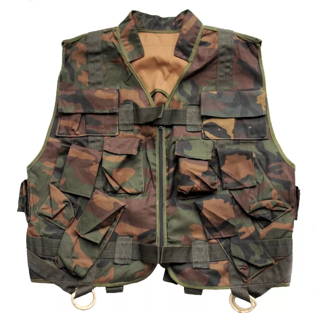Original Bosnia Army Assault Vest 1990s War Armija BiH Tactical