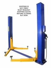 Triumph 15,000LB 15K Floor Plate Two Post Hydraulic Car Auto Automotive Lift 