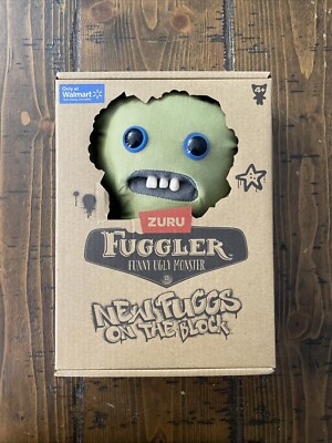 FUGGLER New Fuggs on the Block Foolish Four Eyes Funny Ugly Monster Toy Plush(T1