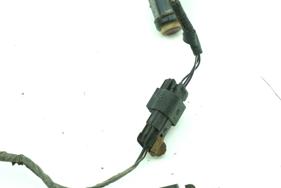 2005 CADILLAC STS CHICOTE DE FIOS DE PARA-CHOQUE TRASEIRO COM SENSOR DE ESTACIONAMENTO PDC VERMELHO FABRICANTE DE EQUIPAMENTO ORIGINAL - Imagem 3 de 4