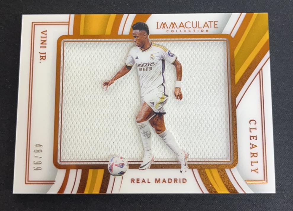 2024-25 Panini Immaculate vini jr Vinicius Clearly Patch /99