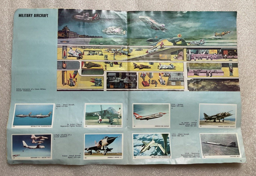Americana Aircraft Of The World Sticker Cards Album near complete Rare - Picture 7 of 12