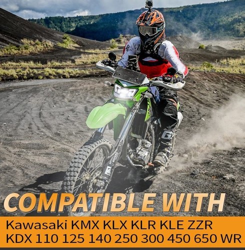 E24-Zertifiziert LED Scheinwerfer für Kawasaki 450R 2008-2023 KLX 125 2010-2017 - Bild 12 von 12