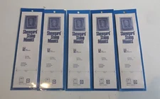Showgard #52 Clear Strip Mounts Lot Of 5