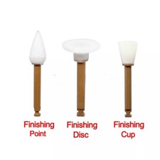 Dental Finishing Finisher Cups Points Discs Composite Polishing RA Fit ENHANCE