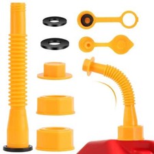 Replacement Gas Can Spout Nozzle Vent Kit for Plastic Gas Cans Old Style Cap