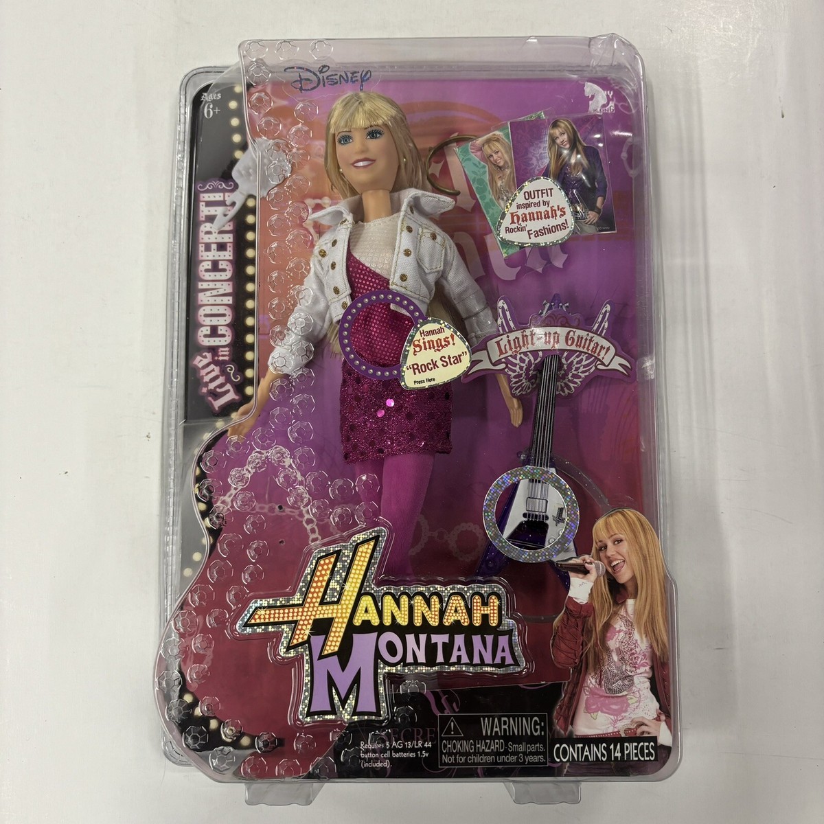Disney Hannah Montana Live in Concert Doll 2008 Play Along #20317
