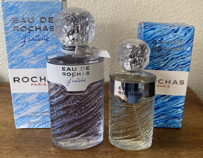 Vintage Rochas Paris Eau de rochas- Eau de Toilette - Spray lot of 2 !
