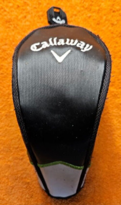 CALLAWAY EDGE HYBRID HEADCOVER BLACK - WHITE - LIME