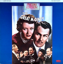 GREAT MCGINITY BRIAN DONLEVY PREMIUM QUALITY USED LASERDISC NM/EX 