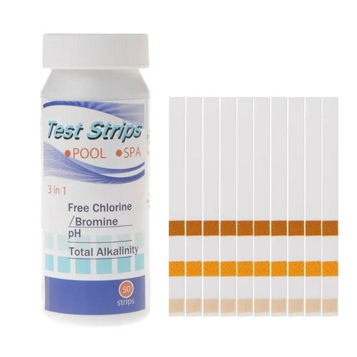 50x Chlorine Dip Test Strips Hot Tub SPA Swimming Pool PH Tester Paper U.K-Fast - Picture 5 of 12