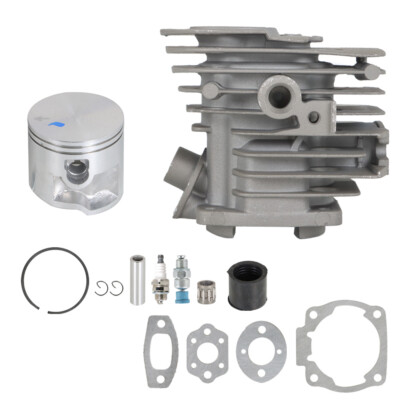 Piston Cylindre 46mm + Joints Pour Husqvarna 50,51,55 Rancher - Kit Moteur Nikasil