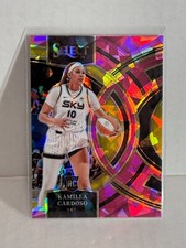 KAMILLA CARDOSO 2024 PANINI SELECT WNBA #195 PINK ICE PRIZM ROOKIE