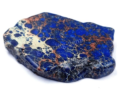 86.80 Ct Natural Blue Turquoise Slab Rough IGL Certified Loose Gemstone M25 - Picture 4 of 6