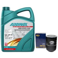 MotoröL Set 10W-40 Addinol 4 Liter + ÖLfilter FüR Audi Seat Skoda Vw Passat Polo