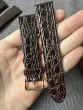 Vintage Watch Strap 20 mm  Leather Nos Top Quality V57