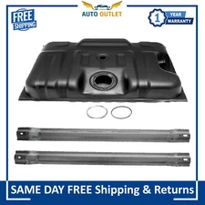 NEW Fuel Gas Tank w/ Straps Kit Set 18 Gallon For 1990-1997 Ford F-Series Pickup