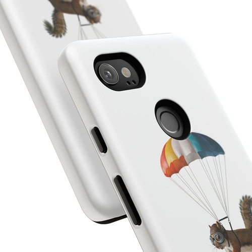 Cute Squirrel Phone Case - Fun Parachute Design, Gift for Animal Lovers, [...] - 第 248/261 張圖片