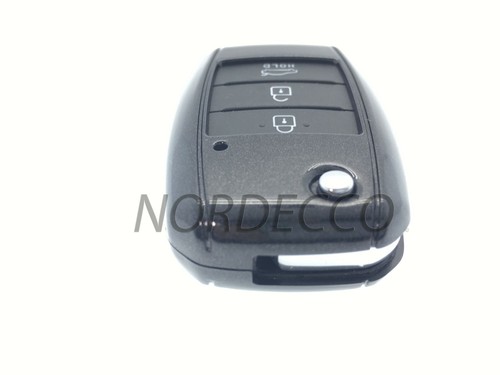KIA ABS PLASTIC PROTECTIVE CASE COVER FOR 3 BUTTON KEY FLIP KEY FOB REMOTE CEED - Picture 5 of 35