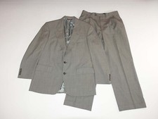 Jos. A. Bank Men's 2 Button Suit Size 41 Regular 32 x 29 Gray 100 Wool 41R