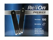 walmart ReliOn Premier Blood Glucose Test Strips 100 Count, 6-2026++++ 17