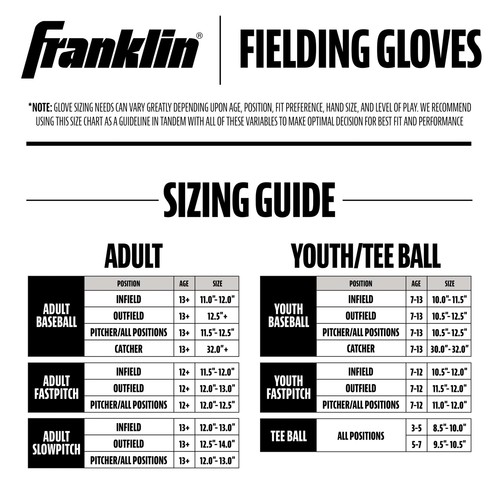 Field Master First Baseman's Mitt Adult + Youth Glove 12.5" Righty Lightweight - Picture 7 of 7