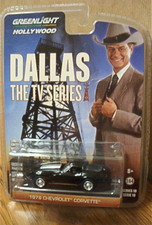 GREENLIGHT Hollywood DALLAS TV Series 1978 Chevrolet Corvette Series 10 #44700