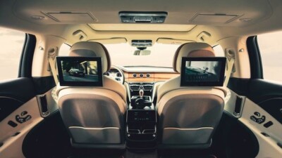 Bentley Modified Entertainment Dual Touchscreen 2x Tablets, Apps, WLAN