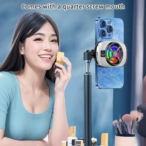 Semiconductor Mobile Phone Cooling Fan Radiator Phone Cooler For IPhone Andr GF - Zdjęcie 9 z 14