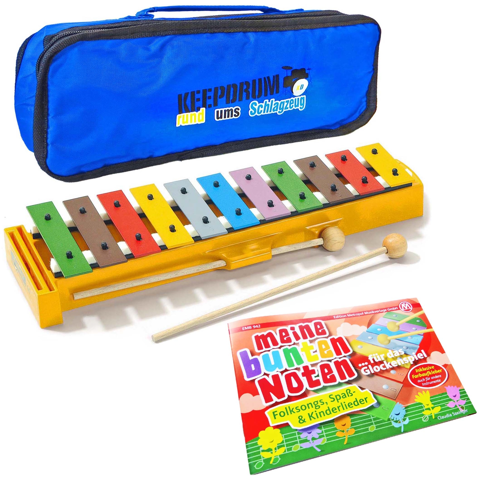 Акустический пистолет GS Glockenspiel Tasche Liederbuch 8790₽