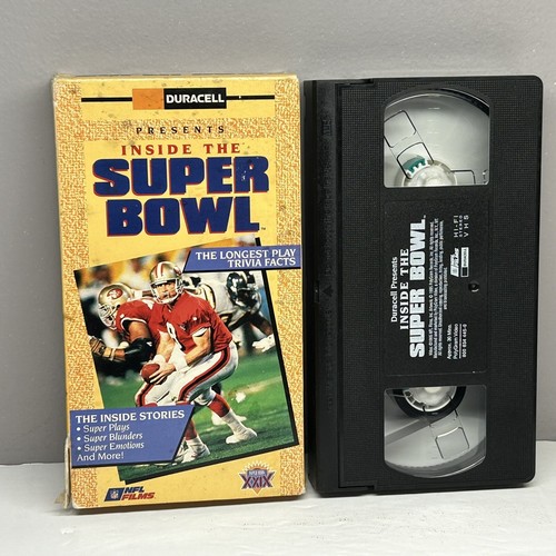 Duracell Inside the Super Bowl XXIX VHS 1995 Video Tape NFL 49ers Chargers Rare! - Picture 6 of 9
