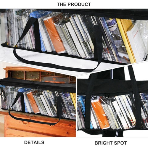 CD Holder Media Collection Bag Torebka na książki Organizator książek - Zdjęcie 6 z 12