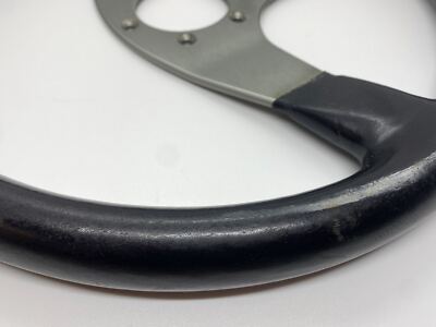 MOMO Steering Wheel 35Φ TYP D35 KBA 70116 Vintage F/S Ships from