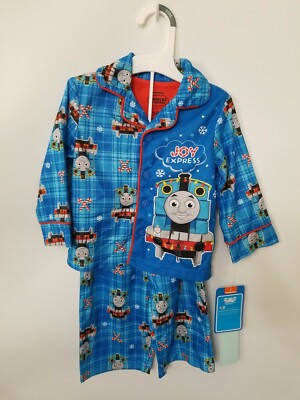 Thomas The Train Toddler Boys Fleece Christmas Pajama Set NWT
