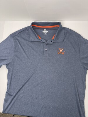 University of Virginia UVA Colosseum Own The Stands Virginia Men’s Polo XXL  VGC