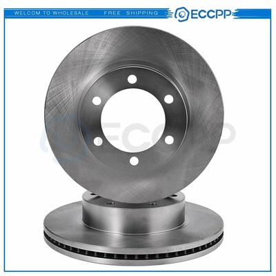 2 Front Brake Rotors For Toyota Tundra 3.4L 4.0L 4.7L | eBay