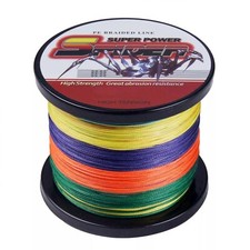 Dorisea 100m 2000m 6lbs-500lbs Spider Multicolor Braided Fishing Line Extreme