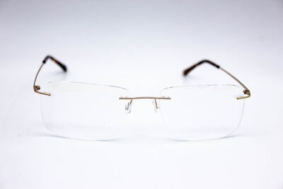 Ottoto Rimless Gold Eyeglasses Frames 21W5485Z C1 17-145