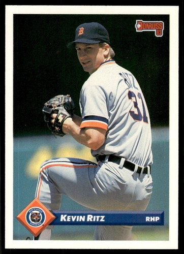 1993 Donruss Baseball Card Kevin Ritz Detroit Tigers #99 | eBay