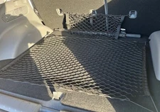 Rear Trunk Floor + Envelope Style Organizer Cargo Nets for KIA SELTOS 2020-2024