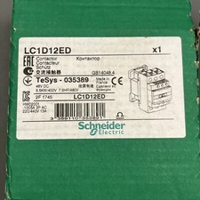 Schneider Electric LC1D12ED Non-Reversing Contactor TeSys Deca 035389