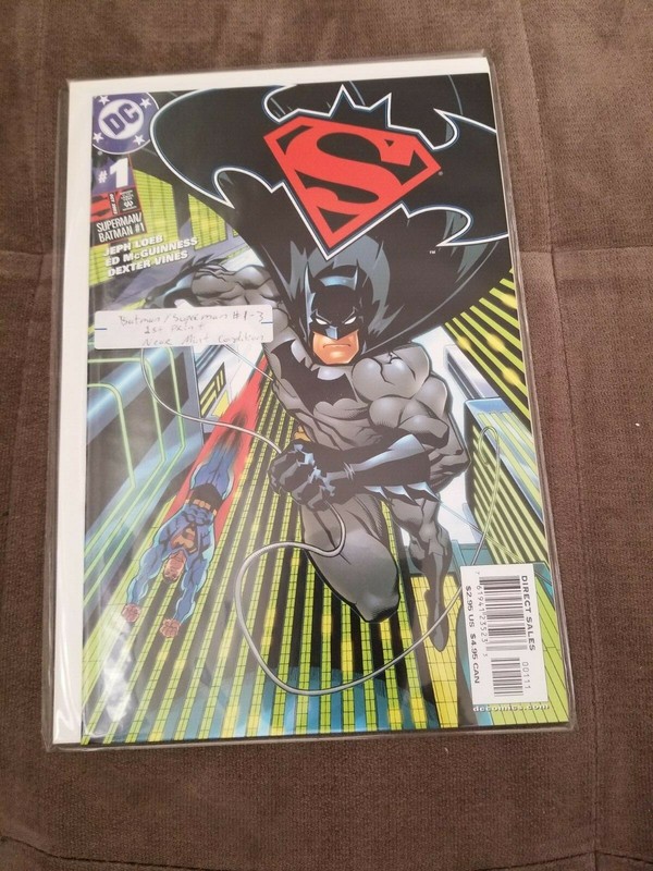 Batman/Superman #1! NM! Batman cover! Great book!