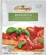 Mrs. Wages Create Bruschetta