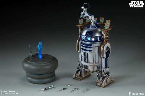 Sideshow Star Wars Action Figure 1/6 : R2-D2 Environ 17 CM - Bild 2 von 7